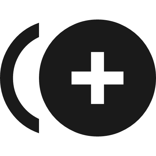 Control point duplicate icon, solid style, from Material Symbols