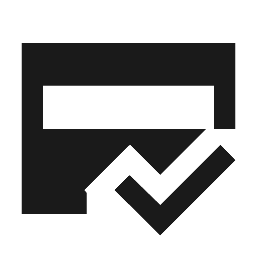 Credit score sharp icon, sharp-cornered style, from Material Symbols