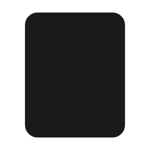 Crop portrait icon, solid style, from Material Symbols