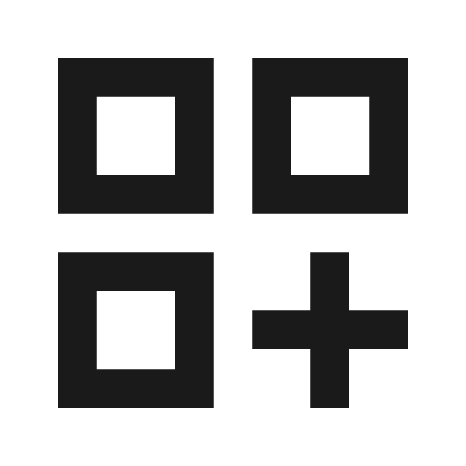 Dashboard customize outline icon, outline style, from Material Symbols