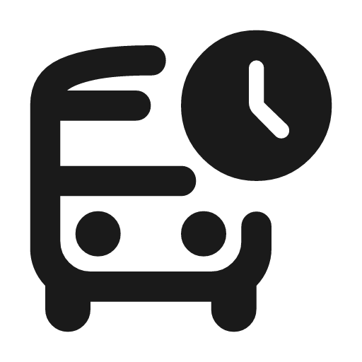 Departure board outline rounded icon, rounded style, from Material Symbols