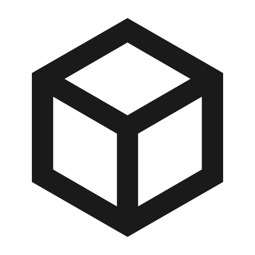 Deployed code outline sharp icon, sharp-cornered style, from Material Symbols