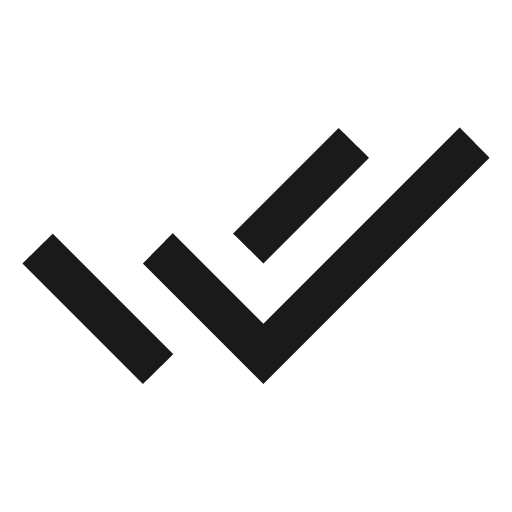 Done all icon, solid style, from Material Symbols