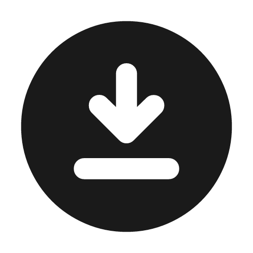 Download for offline rounded icon, rounded style, from Material Symbols