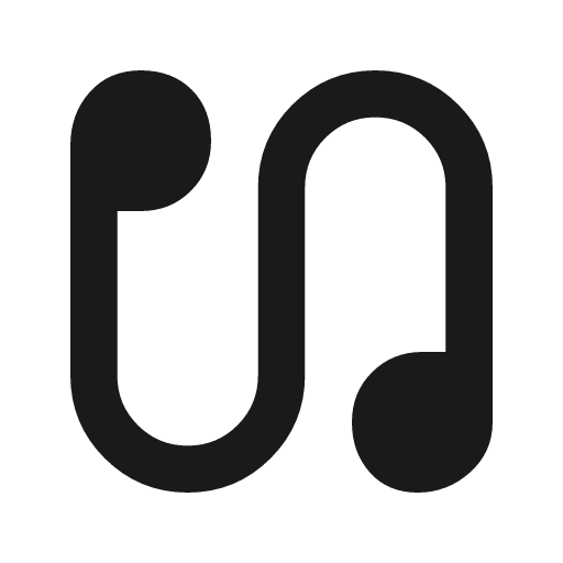Earbuds icon, solid style, from Material Symbols