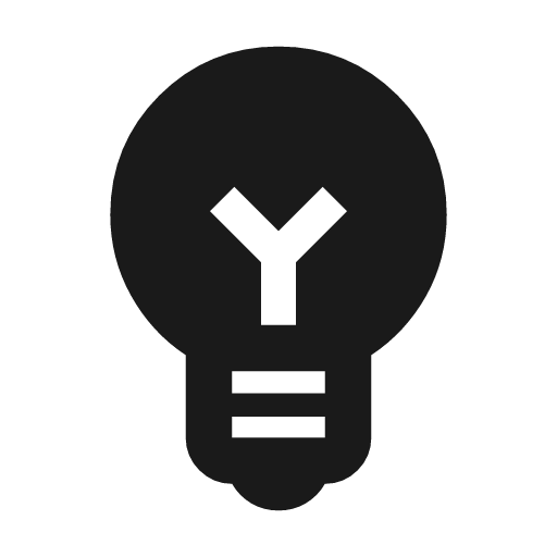 Emoji objects icon, solid style, from Material Symbols