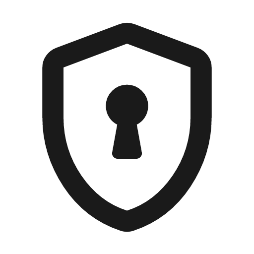 Encrypted outline rounded icon, rounded style, from Material Symbols