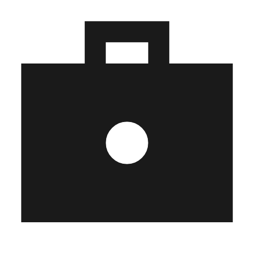 Enterprise sharp icon, sharp-cornered style, from Material Symbols