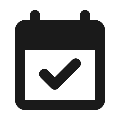 Event available rounded icon, rounded style, from Material Symbols