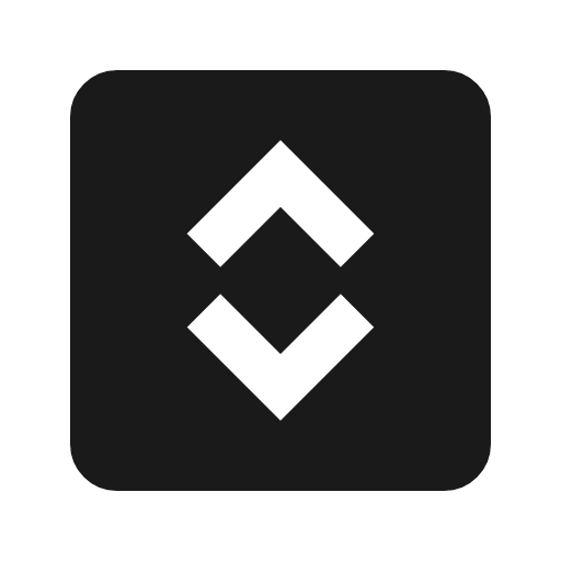 Expansion panels icon, solid style, from Material Symbols
