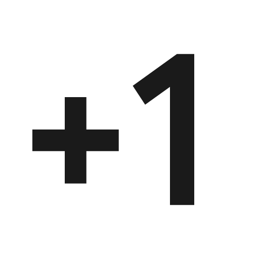 Exposure plus 1 icon, solid style, from Material Symbols