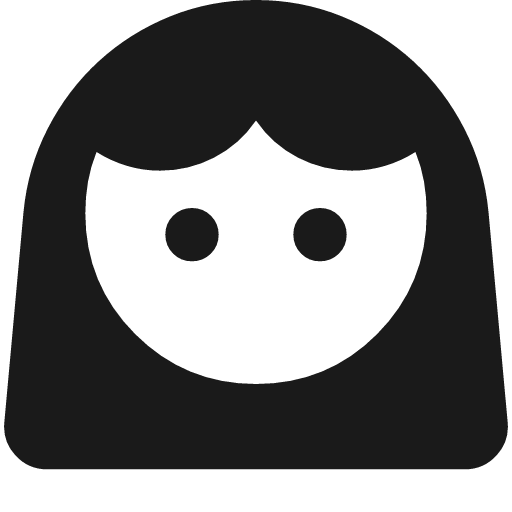 Face 3 icon, solid style, from Material Symbols