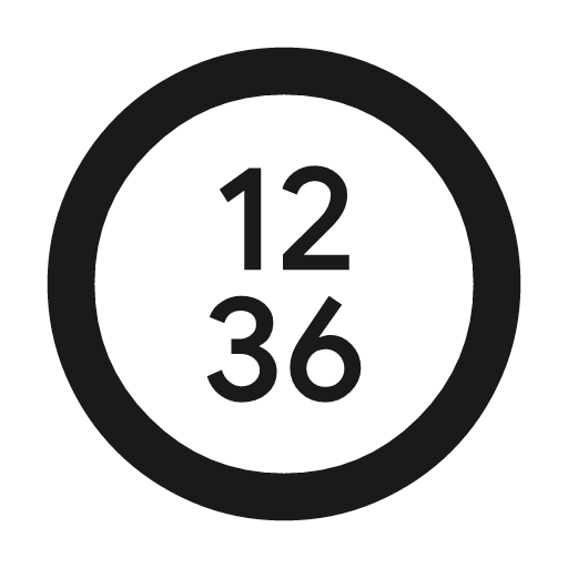Farsight digital outline icon, outline style, from Material Symbols