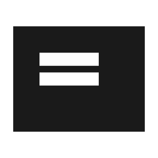 Featured play list sharp icon, sharp-cornered style, from Material Symbols