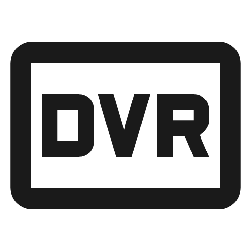 Fiber dvr outline icon, outline style, from Material Symbols