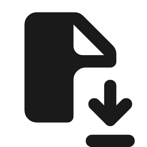 File save rounded icon, rounded style, from Material Symbols
