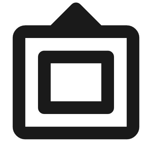 Filter frames outline rounded icon, rounded style, from Material Symbols