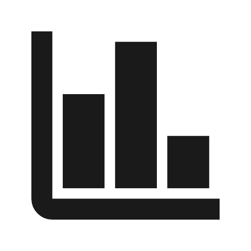 Finance icon, solid style, from Material Symbols