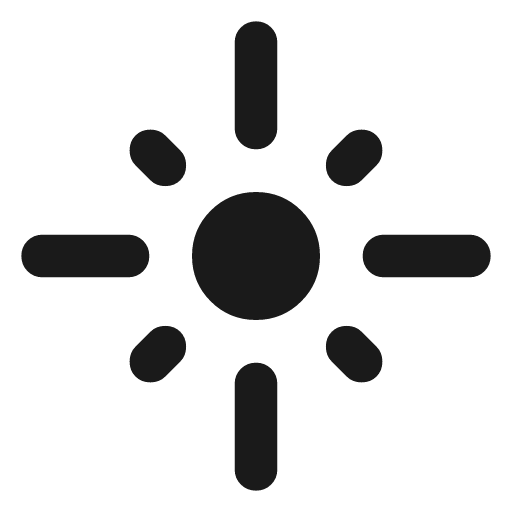 Flare rounded icon, rounded style, from Material Symbols