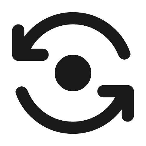 Flip camera android rounded icon, rounded style, from Material Symbols