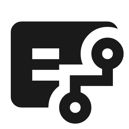 Flowsheet icon, solid style, from Material Symbols