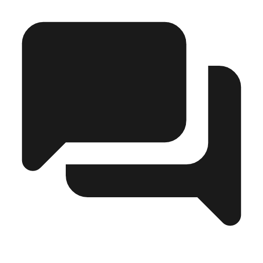 Forum rounded icon, rounded style, from Material Symbols