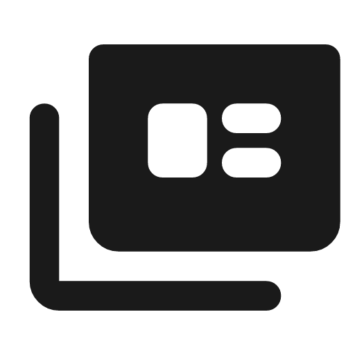 Full coverage rounded icon, rounded style, from Material Symbols