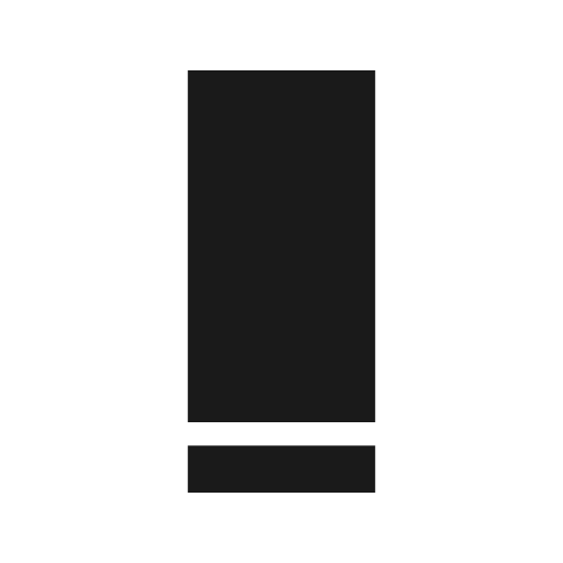 General device sharp icon, sharp-cornered style, from Material Symbols