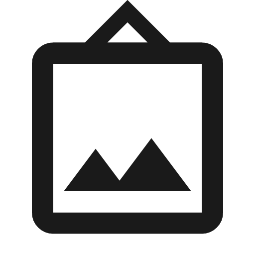 Hallway outline icon, outline style, from Material Symbols