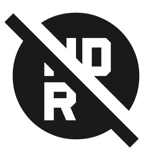 Hdr plus off sharp icon, sharp-cornered style, from Material Symbols