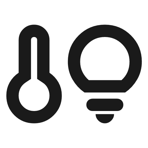 Home iot device outline rounded icon, rounded style, from Material Symbols