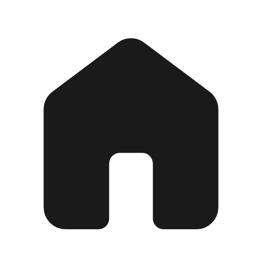 Home rounded icon, rounded style, from Material Symbols