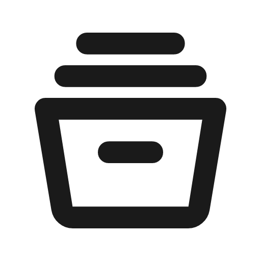 Home storage outline rounded icon, rounded style, from Material Symbols