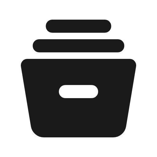 Home storage rounded icon, rounded style, from Material Symbols