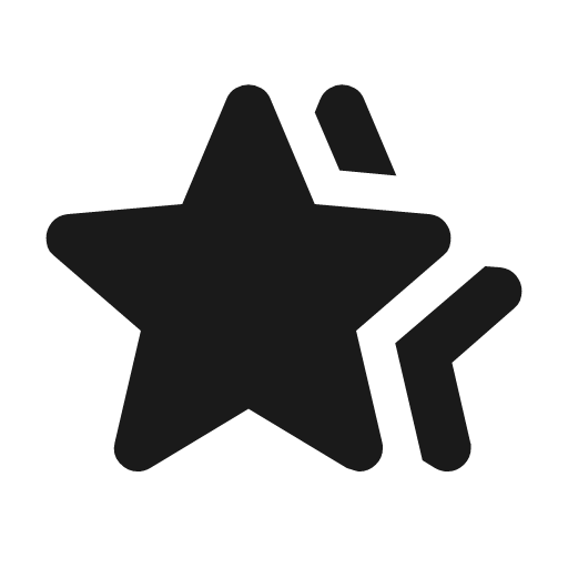 Hotel class rounded icon, rounded style, from Material Symbols