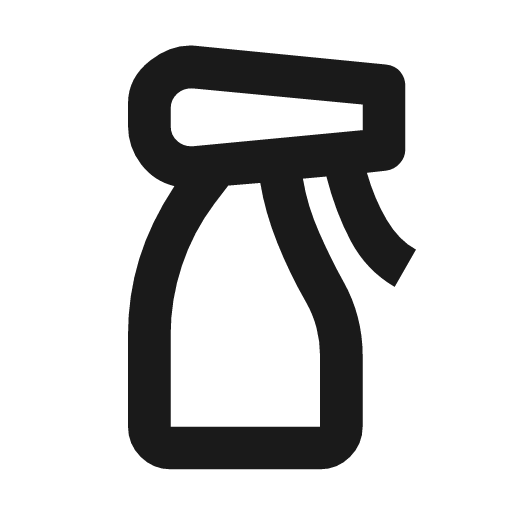 Household supplies outline icon, outline style, from Material Symbols