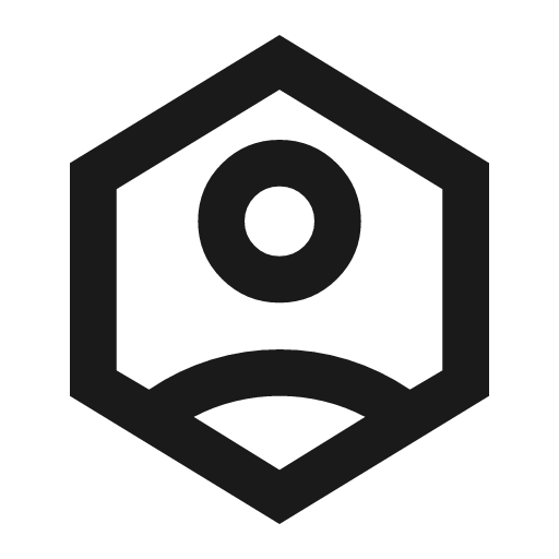 Identity platform outline icon, outline style, from Material Symbols