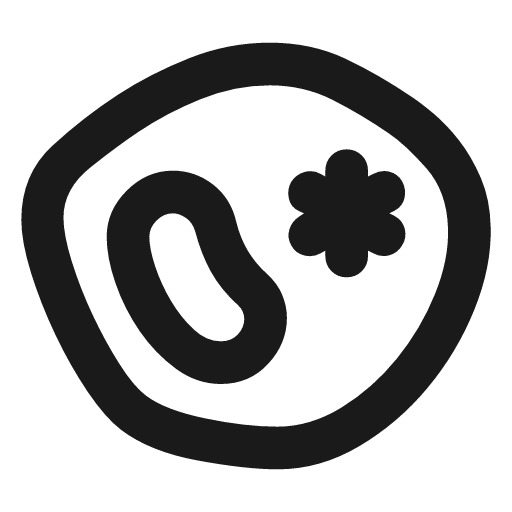 Immunology outline icon, outline style, from Material Symbols