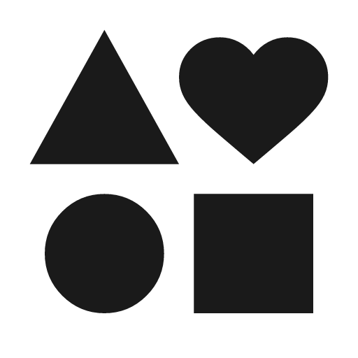 Interests icon, solid style, from Material Symbols