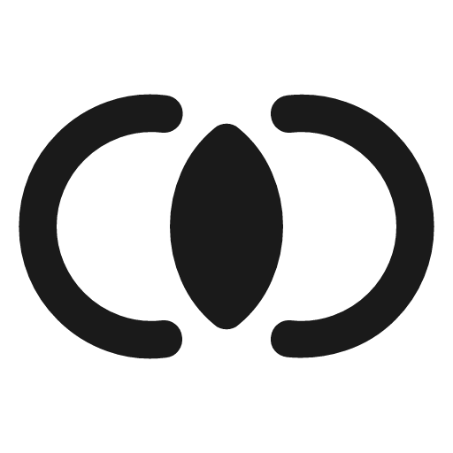 Join inner rounded icon, rounded style, from Material Symbols