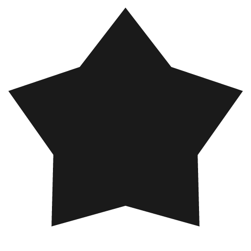 Kid star sharp icon, sharp-cornered style, from Material Symbols
