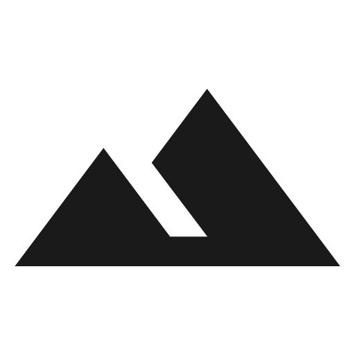 Landscape icon, solid style, from Material Symbols