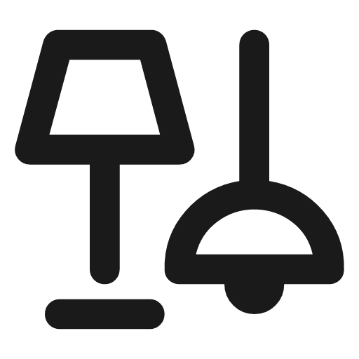 Light group outline rounded icon, rounded style, from Material Symbols