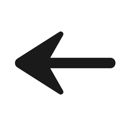 Line start arrow notch rounded icon, rounded style, from Material Symbols