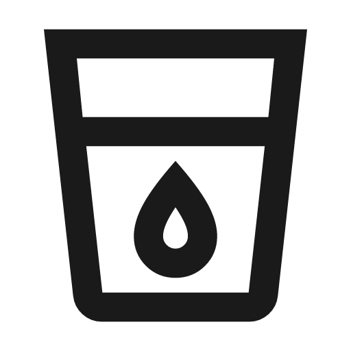 Local drink outline icon, outline style, from Material Symbols