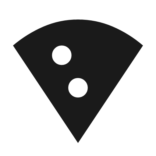Local pizza icon, solid style, from Material Symbols
