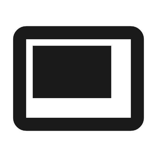 Magnification large outline icon, outline style, from Material Symbols