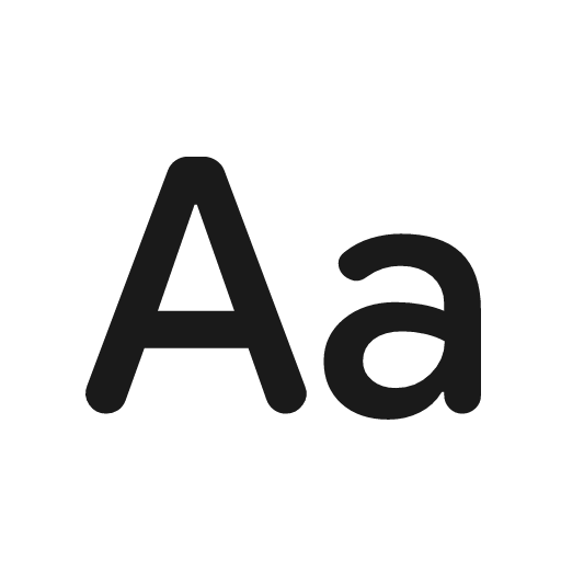 Match case rounded icon, rounded style, from Material Symbols