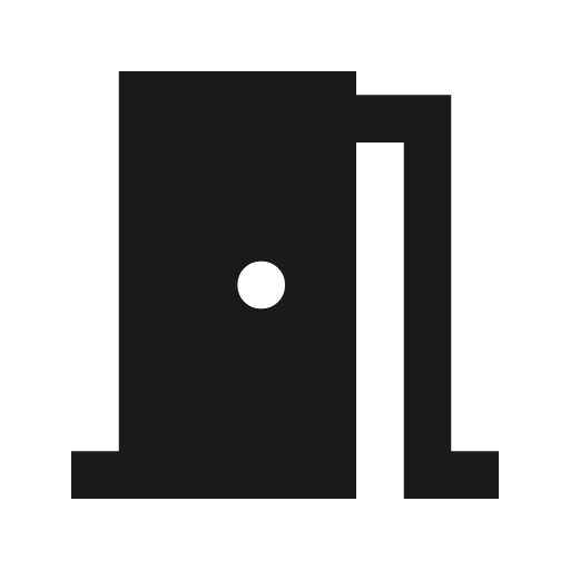Meeting room icon, solid style, from Material Symbols
