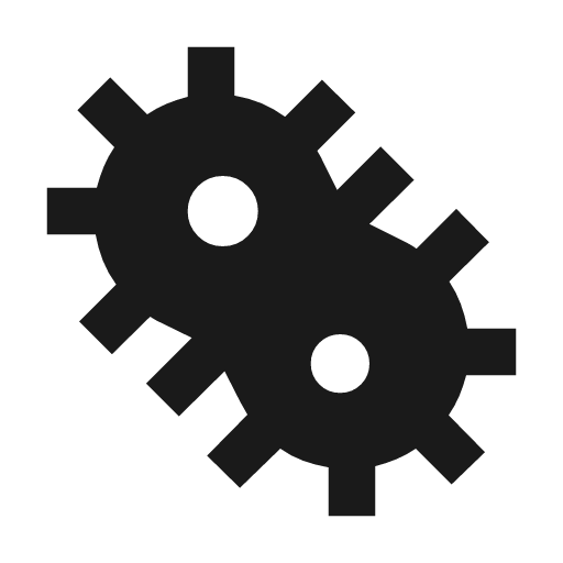 Microbiology sharp icon, sharp-cornered style, from Material Symbols